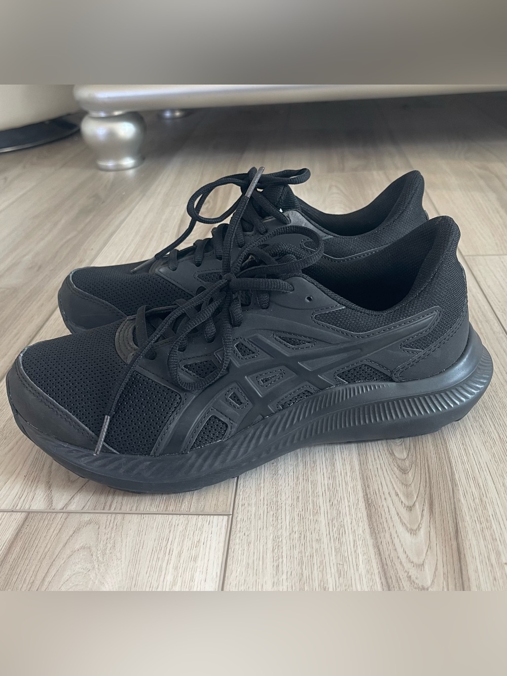 ASICS All-Black Running Sneakers 🖤